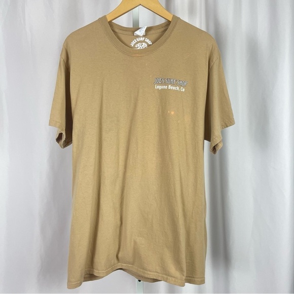 Joe's Surf Shop Large Lighthouse Beach Ocean Graphic Tee Shirt Nature Coastal - Picture 2 of 7